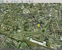 Leicester in Google Earth