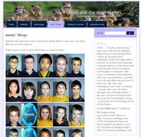 Screenshot of alupton.edublogs.org/mini-blogs