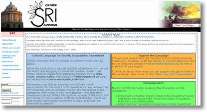 Oxford SRI Campaign