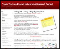 Youth Work and Social Networking Research Project Launched