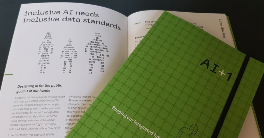 Copy of the AI+1 Publication, open at this chapter